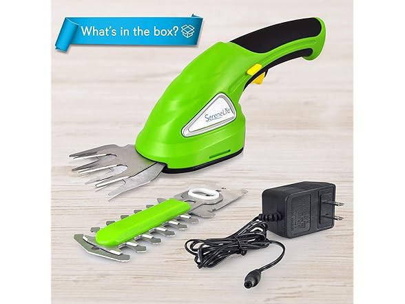 SereneLife Cordless Hedge Trimmer Handhe