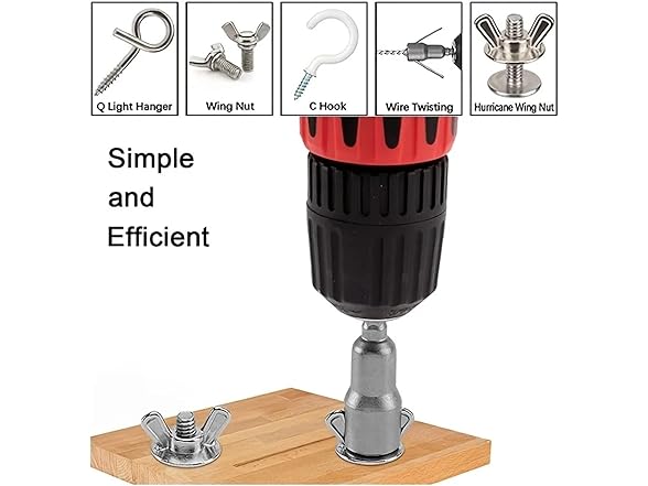 KaiYeA AAP-Tool-143 5 Pcs Wing Nut