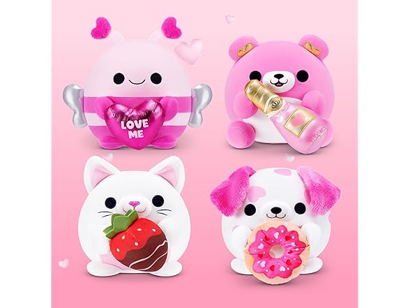 Snackles Valentine’s Edition 8-Inch Plush Toy