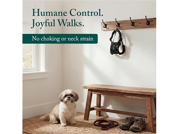 Sporn No Pull Dog Harness, Durable Nylon Mes