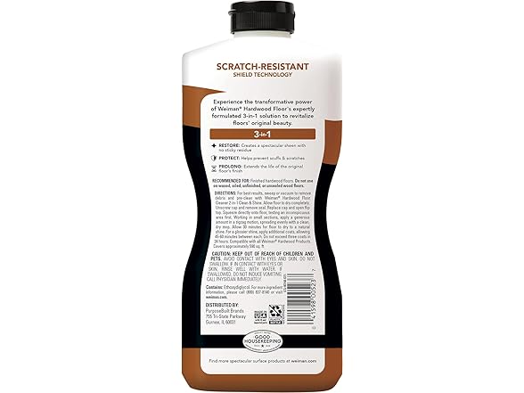 Weiman Wood Floor Polish and Restorer - 32 Ounce