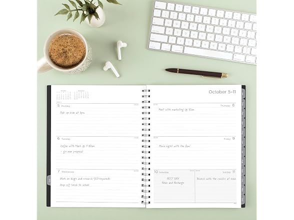 Mead 2027 Planner, 15-Month Oct-Dec, 8.5" x 11"