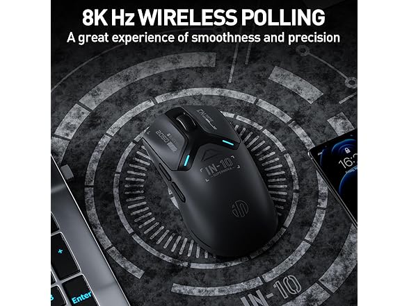 INPHIC BC103825060243 wireless gaming mouse lightwei