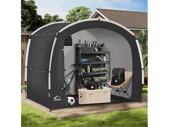 Azaeahom Bike Storage Shed Tent