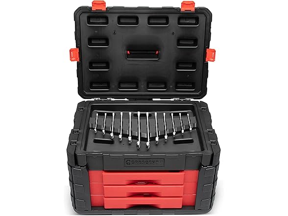 Crescent CCTK229C 229 Piece 1/4", 3/8" & 1/2" Dr