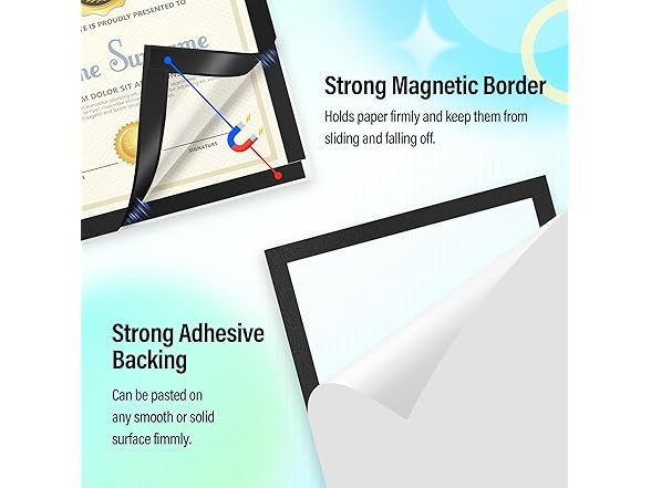 Netuaoo Magnetic Sign Holder