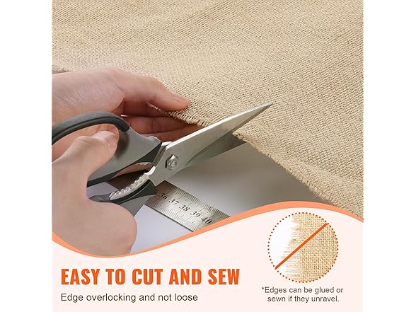VEVOR Burlap Fabric Roll