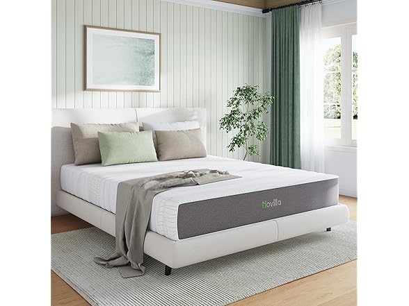 Novilla 10 Inch Memory Foam Full Mattress