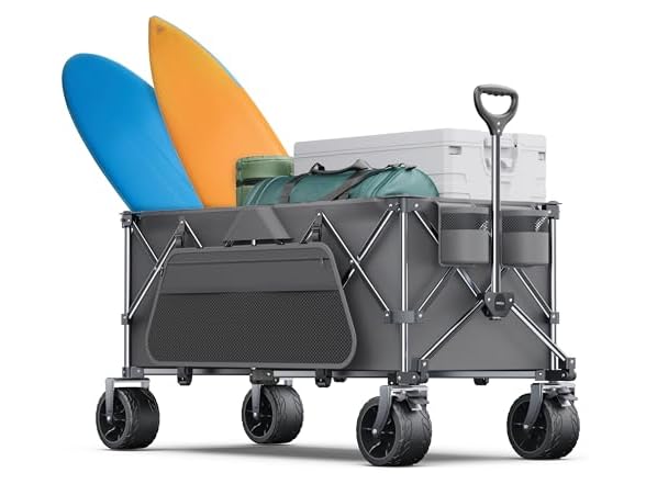 Everyfun 440Lbs Collapsible Wagon Cart