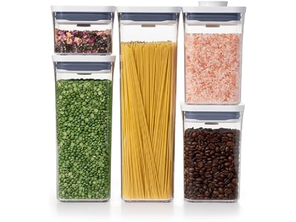 OXO Good Grips 5-Piece POP Container Set