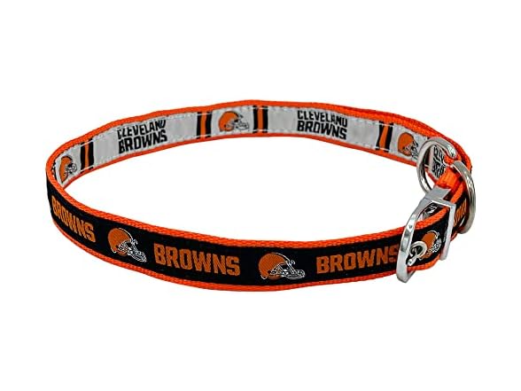 Pets First Reversible NFL Dog Collar