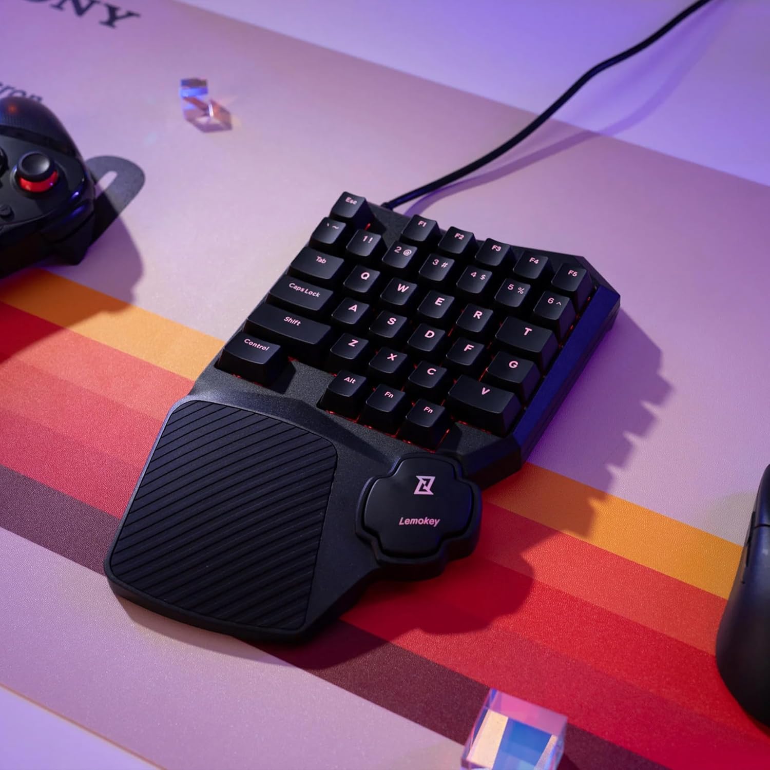 LEMOKEY X0 One Handed Gaming Keyboard - Gallery 15