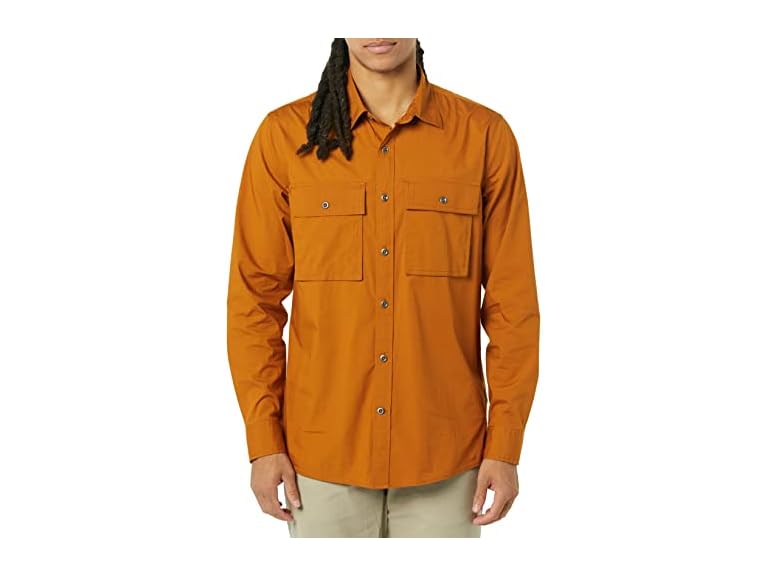 Amazon Essentials Mens StandardFit LS 2Pocket Utility Shirt - Gallery 11