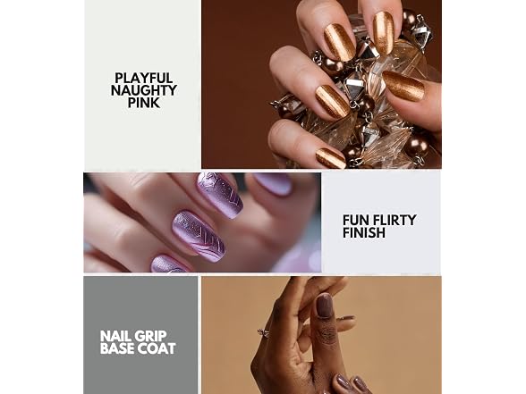 Ebin Mood Too Classy Naughty Nails 2 Pk and Grip