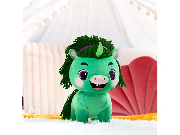 Not Quite Narwhal Juniper Pom Pom Dazzlerump 12" Plushie