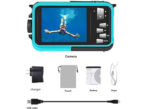 Kaisoon Tech Waterproof Camera Underwater
