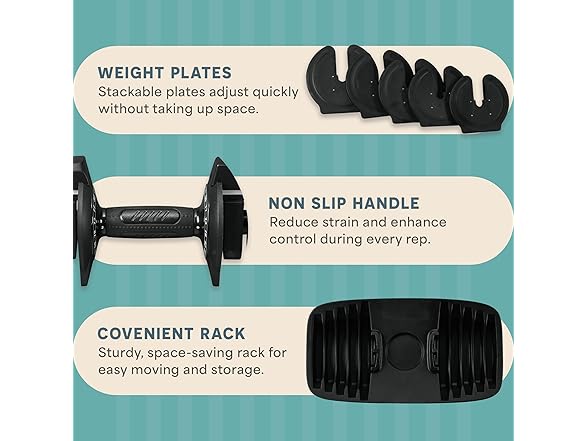 LifePro TriForm Max Dumbbell