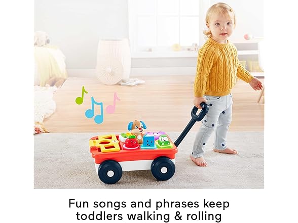 Fisher-Price Toy Pull & Play Learning Wagon