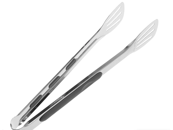 Ar+Cook O2P876ZB 9" TONG Stainless Steel Tongs Silver