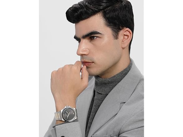 GUESS Men's 44mm Two-Tone Steel Watch