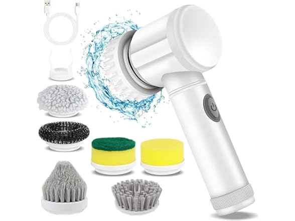 HFLYJPYW AAP-Tool-347 Electric Spin Scrubber