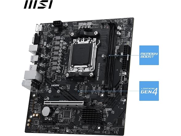 MSI PRO A620AM-B EVO Micro-ATX