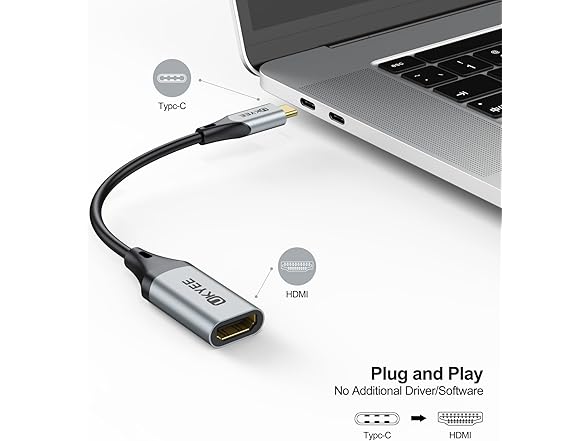 UKYEE USBC to HDMI Adapter 2 Pack