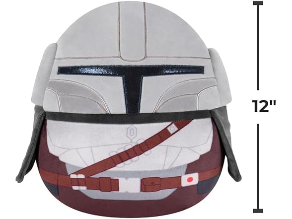 Squishmallows 12in Mandalorian Plush