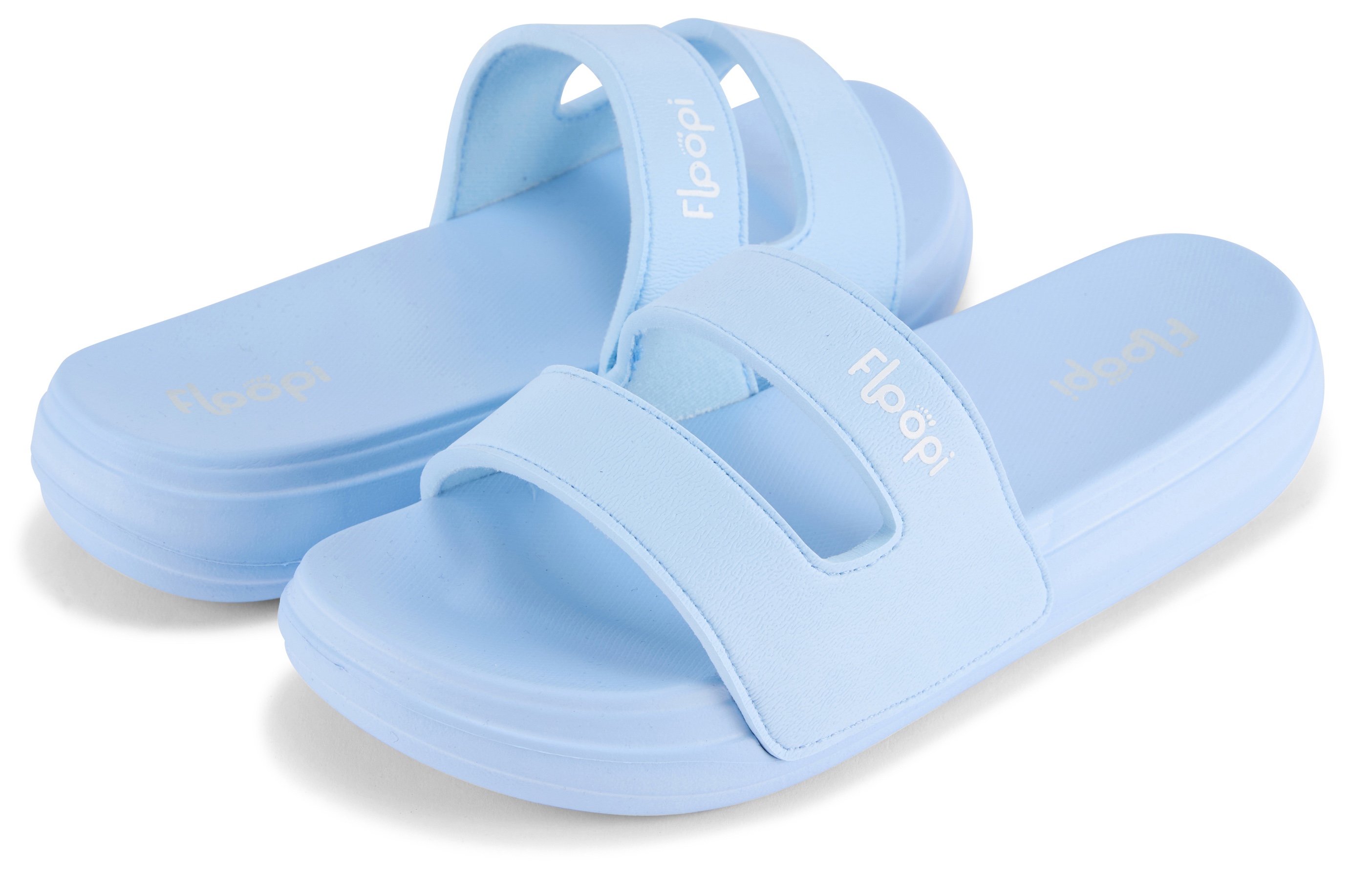 Womens Summer Double Strap Slide Sandal - Gallery 12