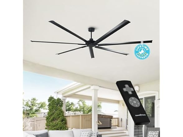 Parrot Uncle 100 Inch Ceiling Fan without Lights