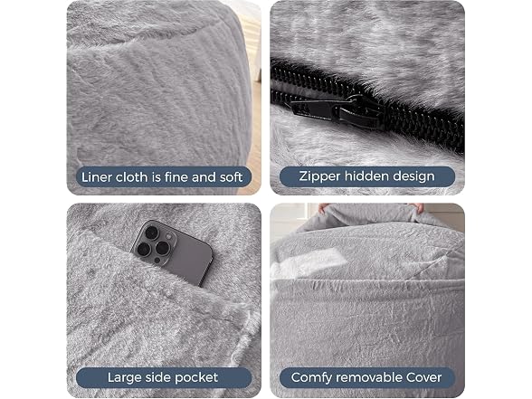 Giant Bean Bag Chair for Adults