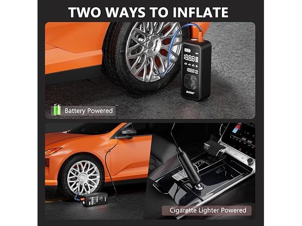ZUZEE Tire Inflator Portable Air