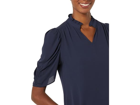 Amazon Essentials Women Lightweight Ruffle Blouse