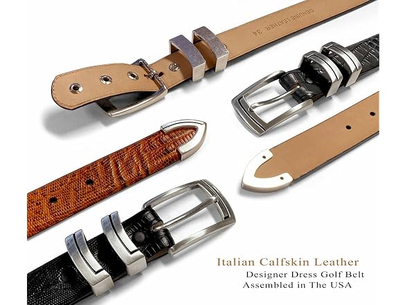 Belts.com Women (34) 30mm Harbor Genuine Golf Belt