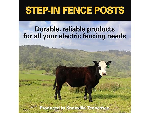 Zareba A-48P 4-Foot Step-in Electric Fence Posts