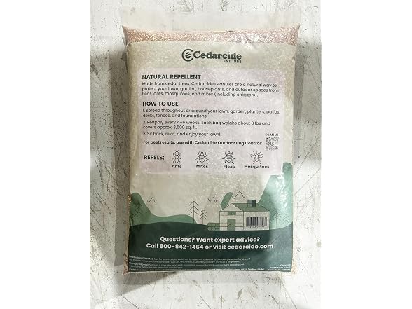 Cedarwood Lawn Patio Granules | Repels