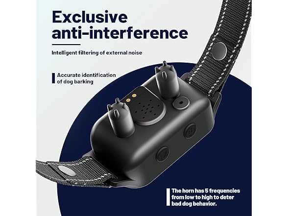 (2 Pack) JEUJE Dog Training Collar