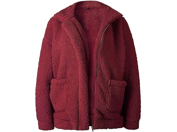 Comeon Women's (2XL) Women's Coat Casual Lap Burgu