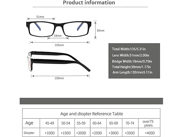 12 Pack Traditional Reading Glasses