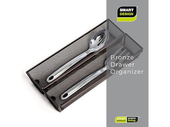 Smart Design Smart Design Drawer 12"x3" Organizer - Set of 6 - Gallery 8