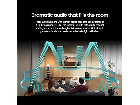 (NEW) Samsung HW-Q990D 11.1.4 Dolby ATMOS Soundbar w/Subwoofer