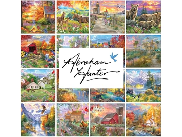 RoseArt - Abraham Hunter Cork Puzzle