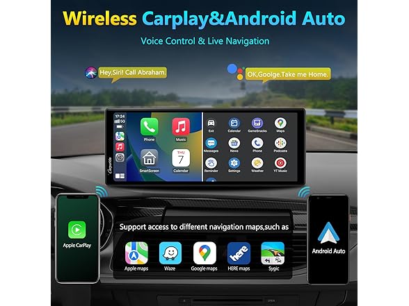 10.26" CarPlay Screen w/ GPS