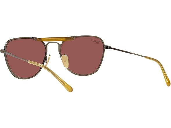 Ray-Ban Unisex RB8064 Titanium Aviator Sunglasses