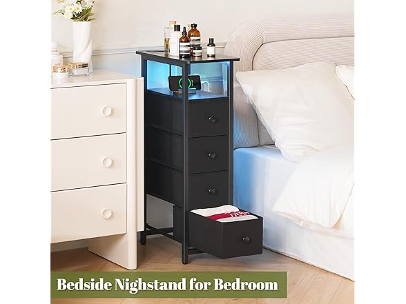 Yoobure narrow nightstand