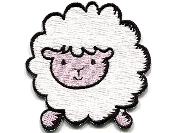 TKPatch White Sheep Lamb Patch