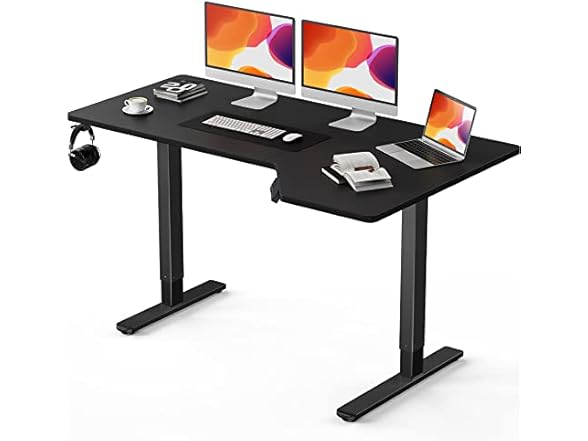 Totnz Electric Standing Desk, Height Adjustable