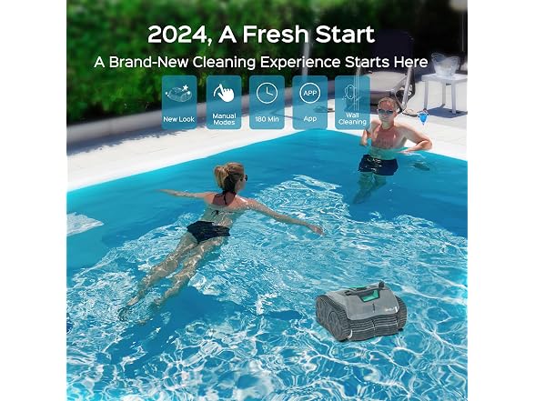 WYBOT C1 Pro Robotic Pool Cleaner with APP