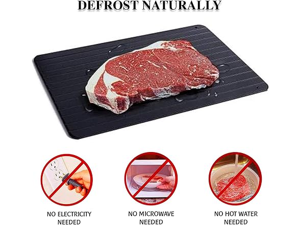 Cascade Branch Original Meat Defrosting Tray - Siz