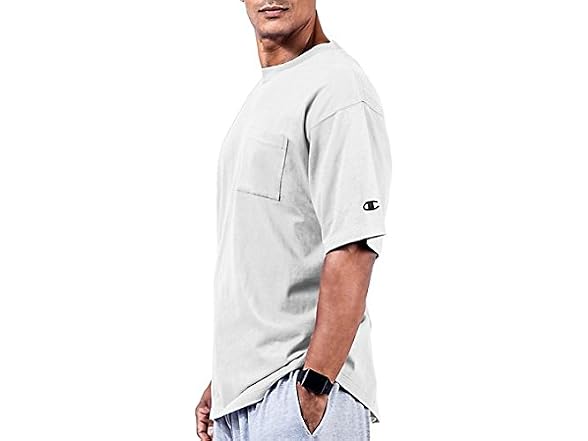 Champion Men (4XL) Crewneck Pocket Tee